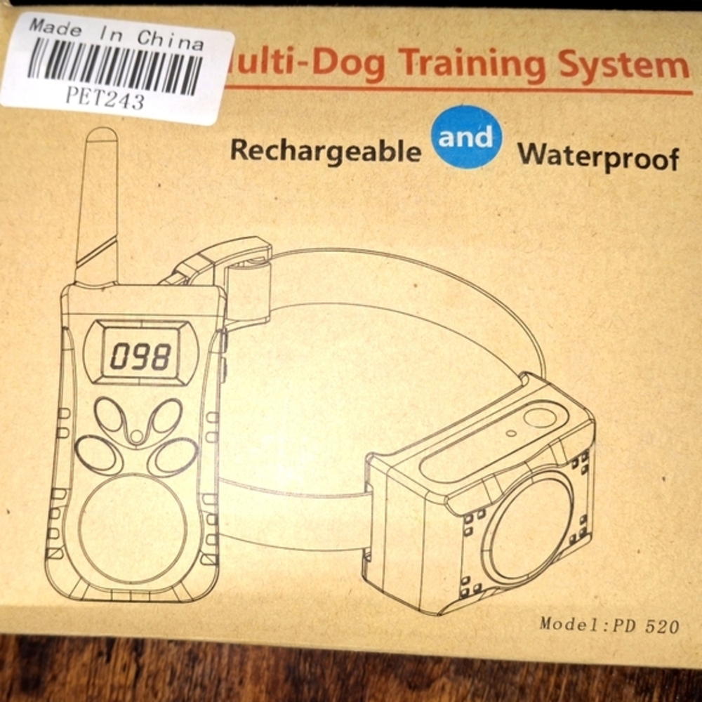 Paipaitek Vibration & Sound Dog Training Collar - Brand New